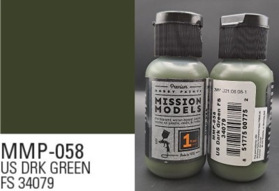 MISSION MODELS MMP-058 US Dark Green 30ml (fs34079)