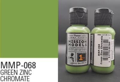 MISSION MODELS MMP-068 Green Zinc Chromate 30ml