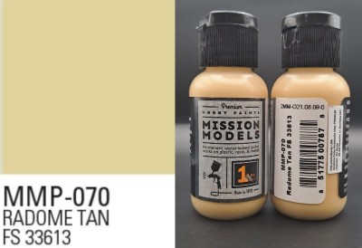 MISSION MODELS MMP-070 Radome Tan fs33613 30ml