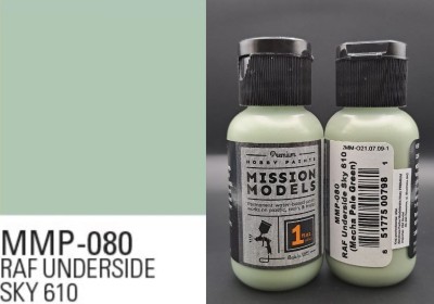 MISSION MODELS MMP-080 RAF Underside Sky 610 30ml (Pale Green)