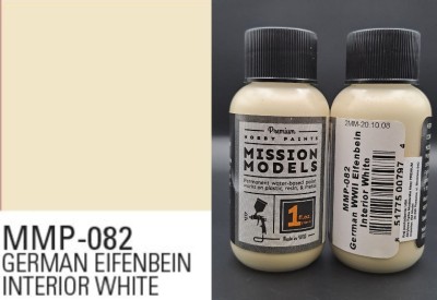 MISSION MODELS MMP-082 German WWII Elfenbein Interior White 30ml