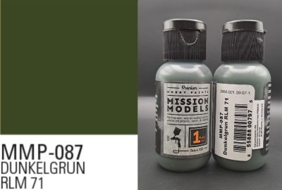 MISSION MODELS MMP-087 Dunkelgrun RLM71 30ml (Dark green)