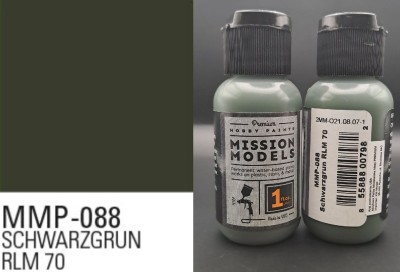MISSION MODELS MMP-088 Schwarzgrun RLM70 30ml (Black green)