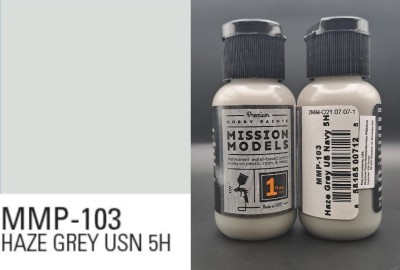 MISSION MODELS MMP-103 Haze Grey US Navy 5H 30ml