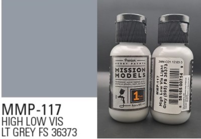 MISSION MODELS MMP-117 High Low Vis Light Grey (595) FS 36373 30ml