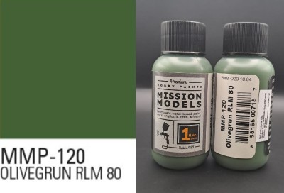 MISSION MODELS MMP-120 Olivegrun RLM80 30ml (Olive Green)