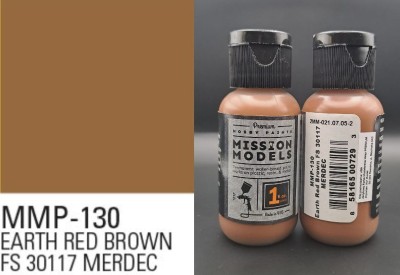 MISSION MODELS MMP-130 Earth Red Brown FS 30117 MERDEC 30ml
