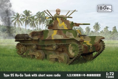 IBG 72090 1:72 Type 95 Ha-Go Tank with short wave radio