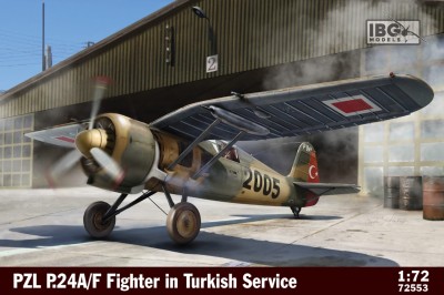 IBG 72553 1:72 PZL P.24A/F Fighter in Turkish Service 
