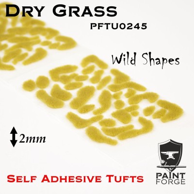 PAINT FORGE PFTU0245 Tuft 2mm WILD Dry Grass (Kępki trawy)