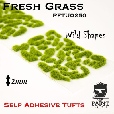 PAINT FORGE PFTU0250 Tuft 2mm WILD Fresh Grass (Kępki trawy)