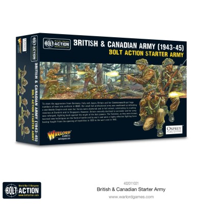 BOLT ACTION STARTER SET British & Canadian Army set (1943-45) Starter Army [402011021]