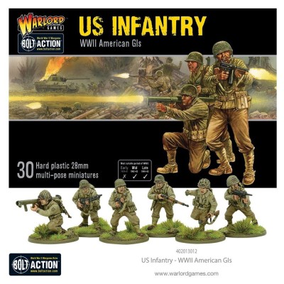 BOLT ACTION US Infantry - WWII American GIs [402013012]
