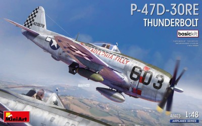 MINIART 48023 1:48 P-47D-30RE Thunderbolt - Basic Kit