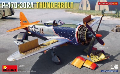 MINIART 48029 1:48 P-47D-30RA Thunderbolt - ADVANCED Kit