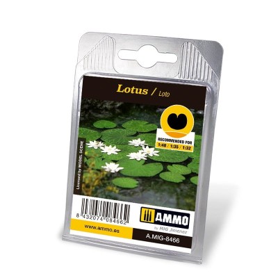 AMMO 8466 High Detailed Laser Cut Plants - Lotus (Lotos) 