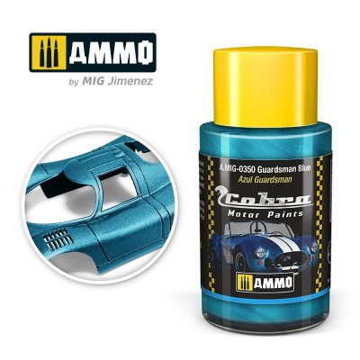 AMMO 0350 COBRA MOTOR Guardsman Blue 30ml [METALLIC]