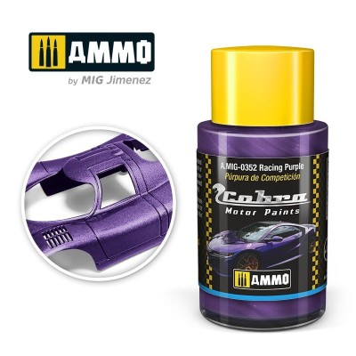AMMO 0352 COBRA MOTOR Racing Purple 30ml [METALLIC]