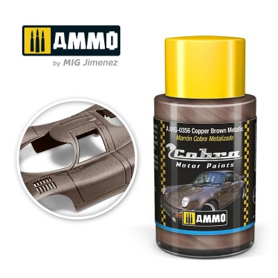 AMMO 0356 COBRA MOTOR Copper Brown 30ml [METALLIC]