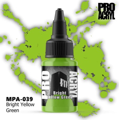MONUMENT MPA-039 Pro Acryl: Bright Yellow Green (22ml)