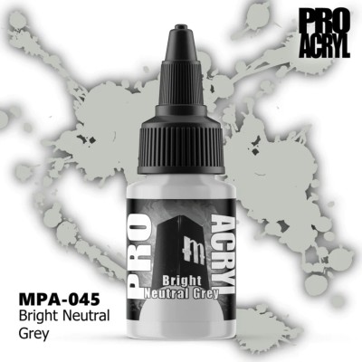 MONUMENT MPA-045 Pro Acryl: Bright Neutral Grey (22ml)