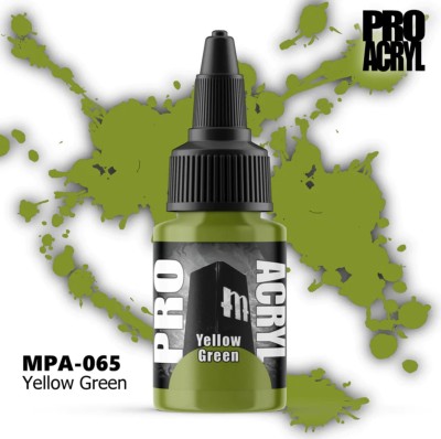 MONUMENT MPA-065 Pro Acryl: Yellow Green (22ml)