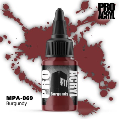 MONUMENT MPA-069 Pro Acryl: Burgundy (22ml)