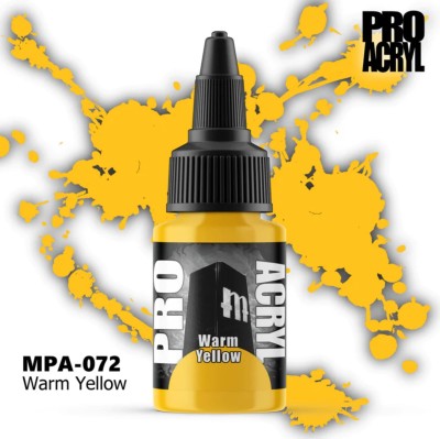 MONUMENT MPA-072 Pro Acryl: Warm Yellow (22ml)