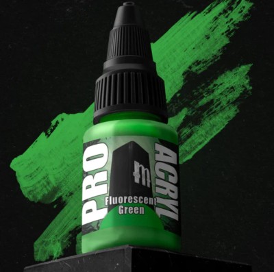 MONUMENT MPA-F04 Pro Acryl: Fluorescent Green (22ml)