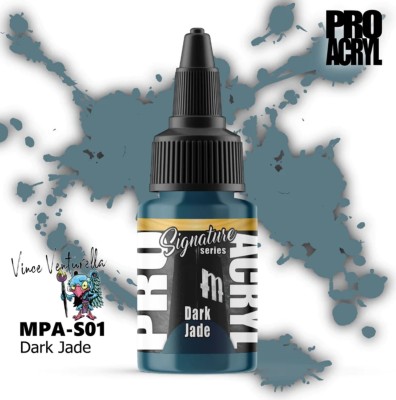 MONUMENT MPA-S01 Pro Acryl: Vince Venturella Dark Jade (22ml) (Signature Series)