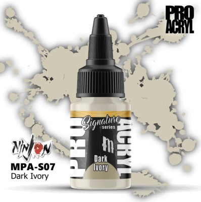 MONUMENT MPA-S07 Pro Acryl: Ninjon Dark Ivory (22ml) (Signature Series)