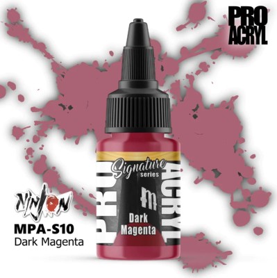 MONUMENT MPA-S10 Pro Acryl: Ninjon Dark Magenta (22ml) (Signature Series)