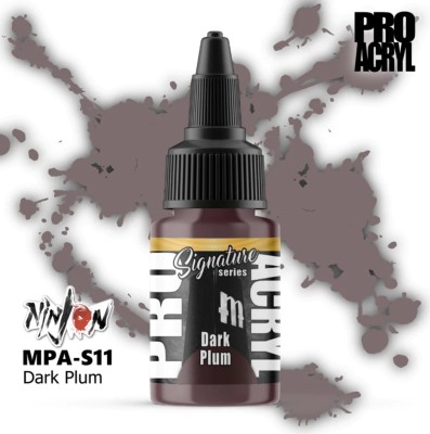 MONUMENT MPA-S11 Pro Acryl: Ninjon Dark Plum (22ml) (Signature Series)