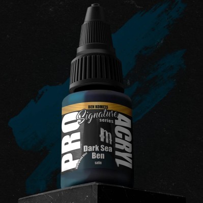 MONUMENT MPA-S13 Pro Acryl: Ben Komets Dark Sea Ben (satin) (22ml) (Signature Series)
