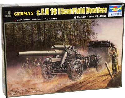 TRUMPETER 02304 1:35 German 15cm s.FH 18 Field Howitzer