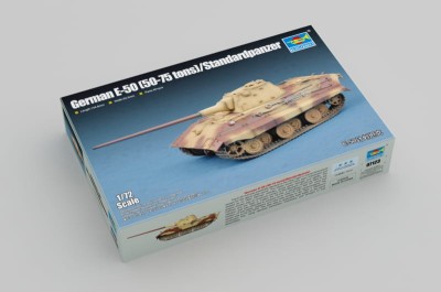 TRUMPETER 07123 1:72 German E-50 (50-75 tons) / Standardpanzer
