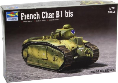 TRUMPETER 07263 1:72 French Char B1 Heavy Tank
