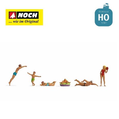 NOCH 15849 1:87 H0 FIGURKI Bathers (kąpiący się)