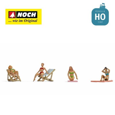 NOCH 15851 1:87 H0 FIGURKI Sunbathers (opalający się)