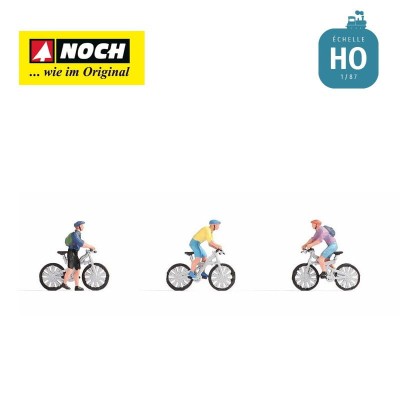 NOCH 15899 1:87 H0 FIGURKI Mountain bikers (Rowerzyści górscy)