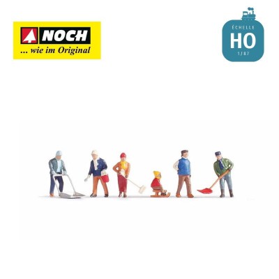 NOCH 15928 1:87 H0 FIGURKI Winter Work (prace w zimie)