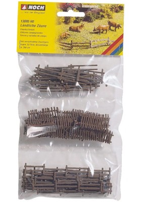 NOCH 13095 Country Fences (SET 53pcs) (Ogrodzenia wiejskie)