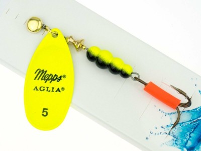 BŁYSTKA MEPPS AGLIA FLUO CHARTREUSE nr5 (13g) (seledynowa) #720560