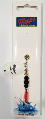 BŁYSTKA MEPPS AGLIA FLUO PHOSPHO nr4 (9g) (fluo biała) #720676