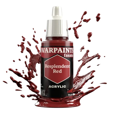 ARMY PAINTER WP3103 Warpaints FANATIC: Resplendent Red 18ml