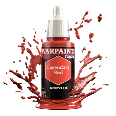 ARMY PAINTER WP3105 Warpaints FANATIC: Legendary Red 18ml
