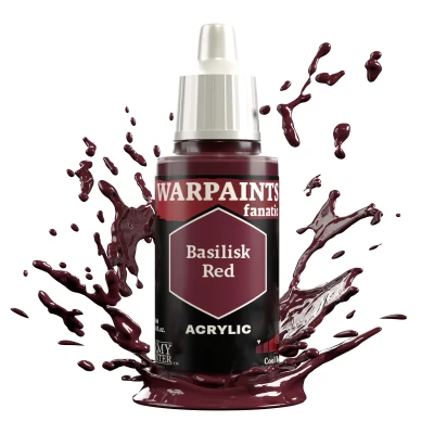 ARMY PAINTER WP3115 Warpaints FANATIC: Basilisk Red 18ml