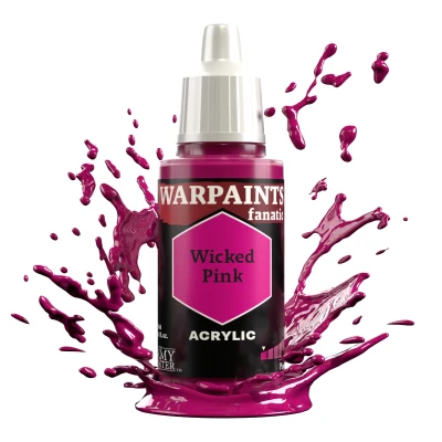 ARMY PAINTER WP3121 Warpaints FANATIC: Wicked Pink 18ml