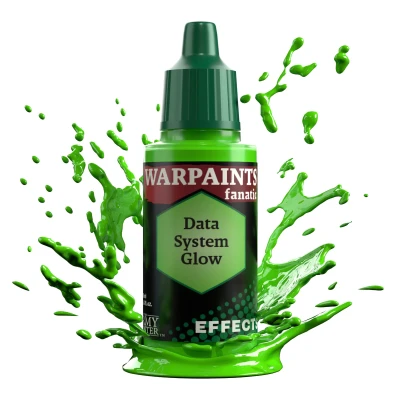 ARMY PAINTER WP3177 Warpaints FANATIC Effects: Data System Glow 18ml (FLUO green)