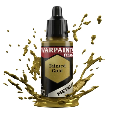 ARMY PAINTER WP3187 Warpaints FANATIC Metallic: Tainted Gold 18ml